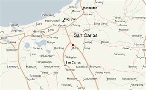 san carlos city barangays map|San Carlos, Pangasinan .
